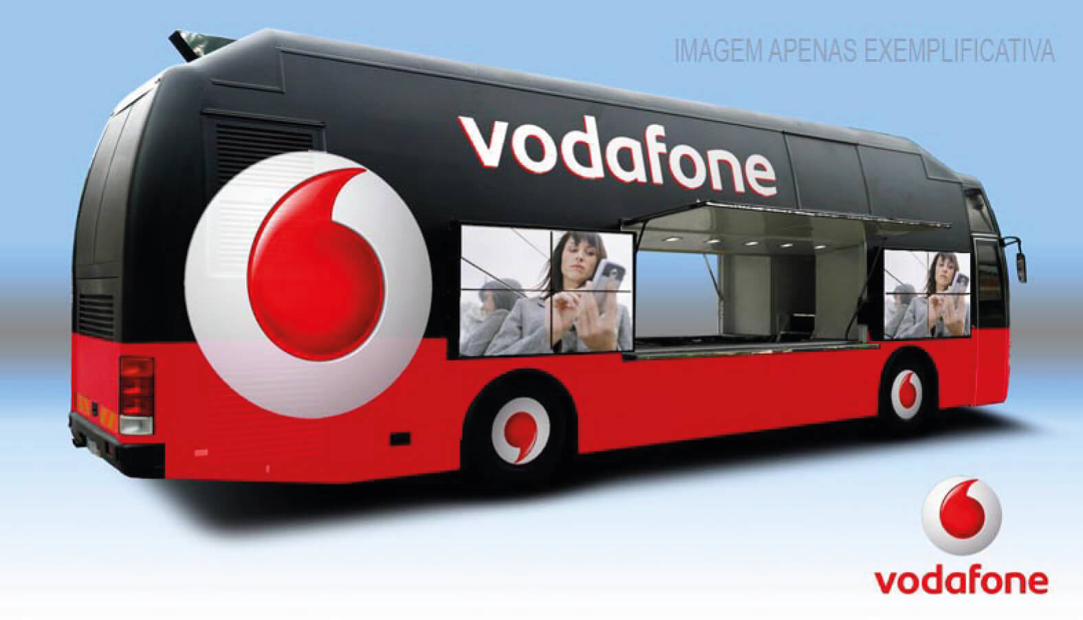 Special Bus - Activação de Marca - Vodafone - Eventos Empresariais - Eventos Corporativos - Eventos sobre rodas - Aluguer de Autocarros - EventsPortugal